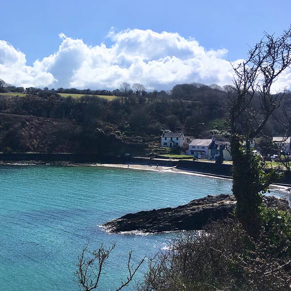 Cwm yr Eglwys from the Coastal Path