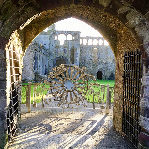 Entrance to the Bishops Palace at St Davids